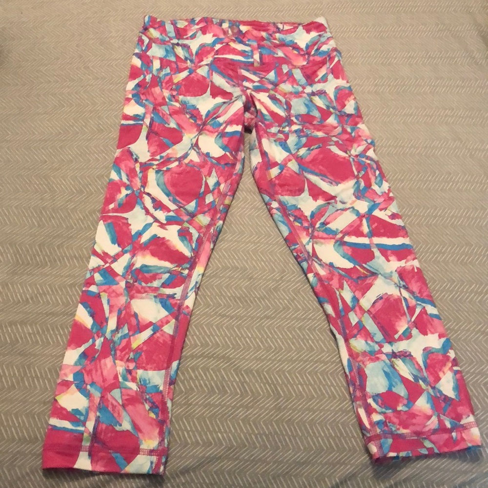 90 degree crop stretch pants